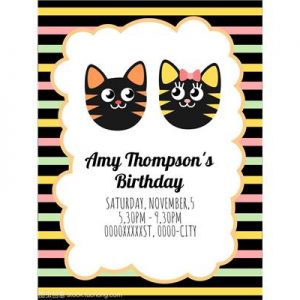 birthday card template