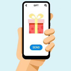 send gift with phone