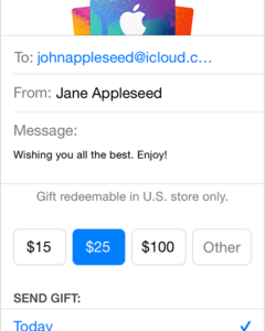 how to send gift messages instagram