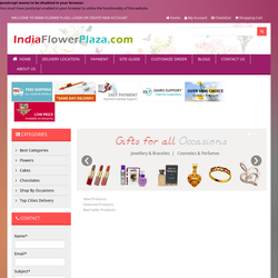 send gifts to uae from india