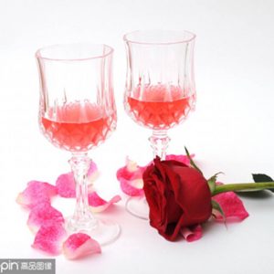 send rose wine gift