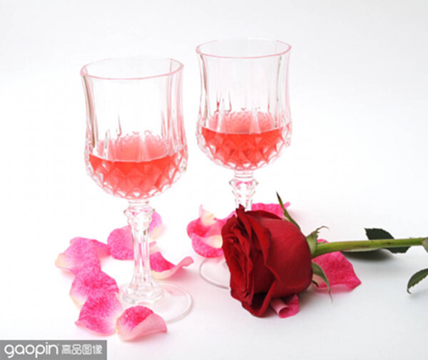 send rose wine gift