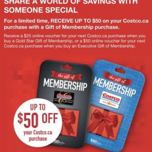 how to send a costco gift membership