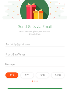 send a disney gift card via email
