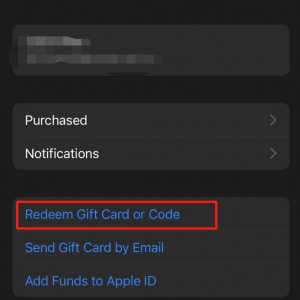 how to send app store gift card
