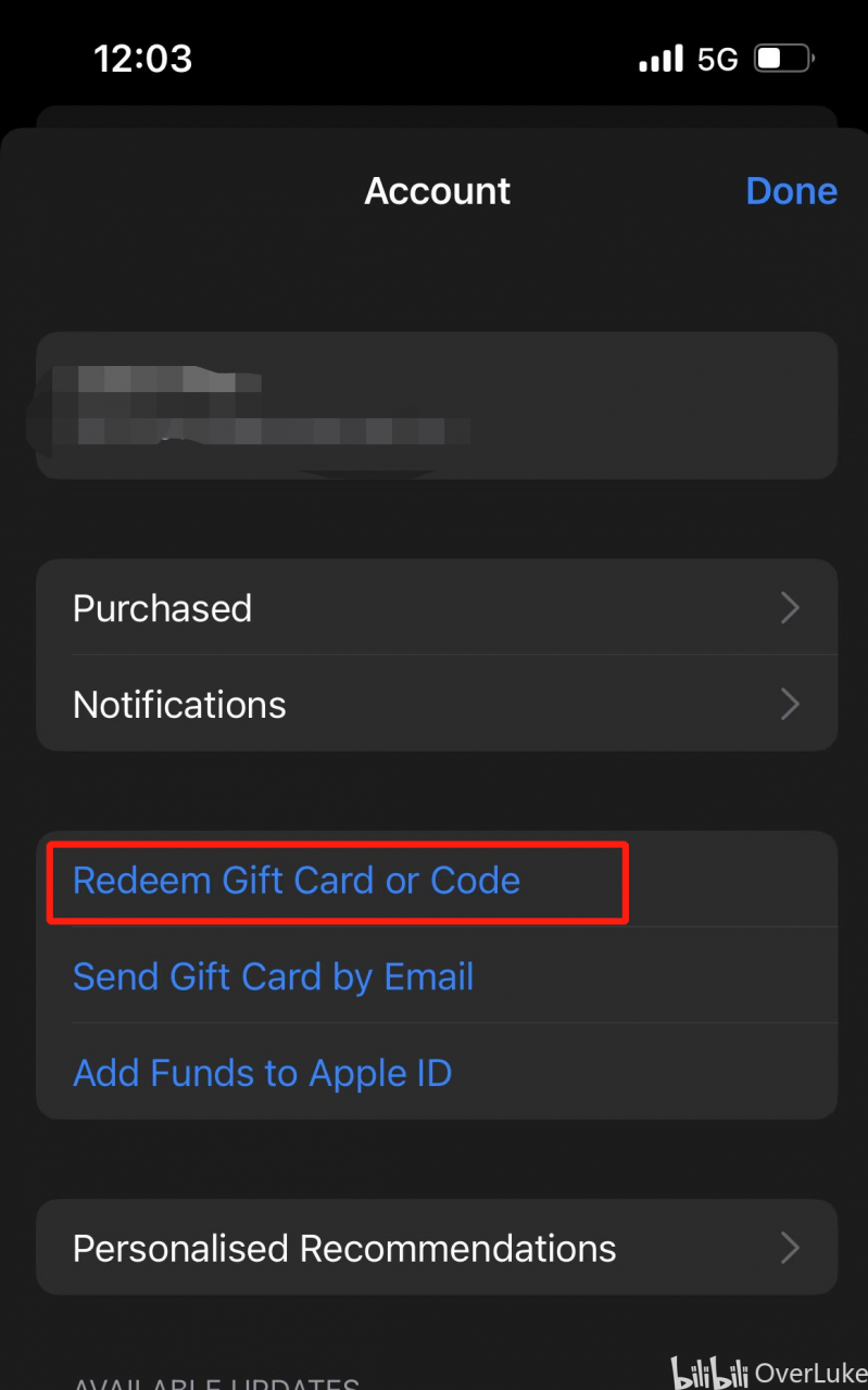 how to send app store gift card