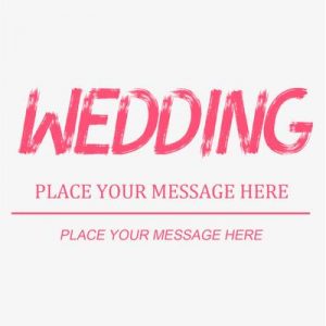wedding message