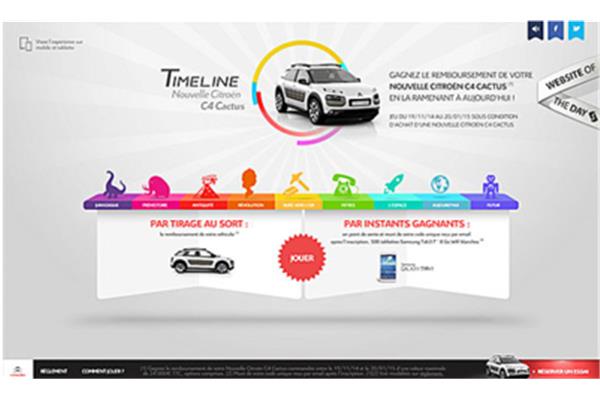 timeline design inspiration