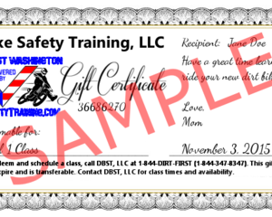 gift certificates to send by email